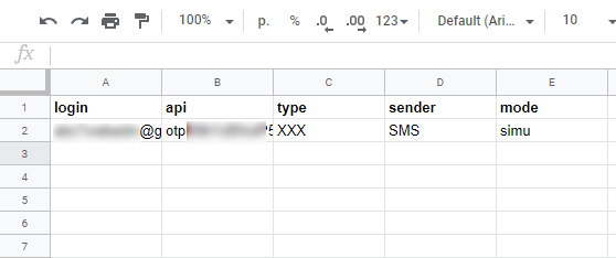 send sms google sheet 5