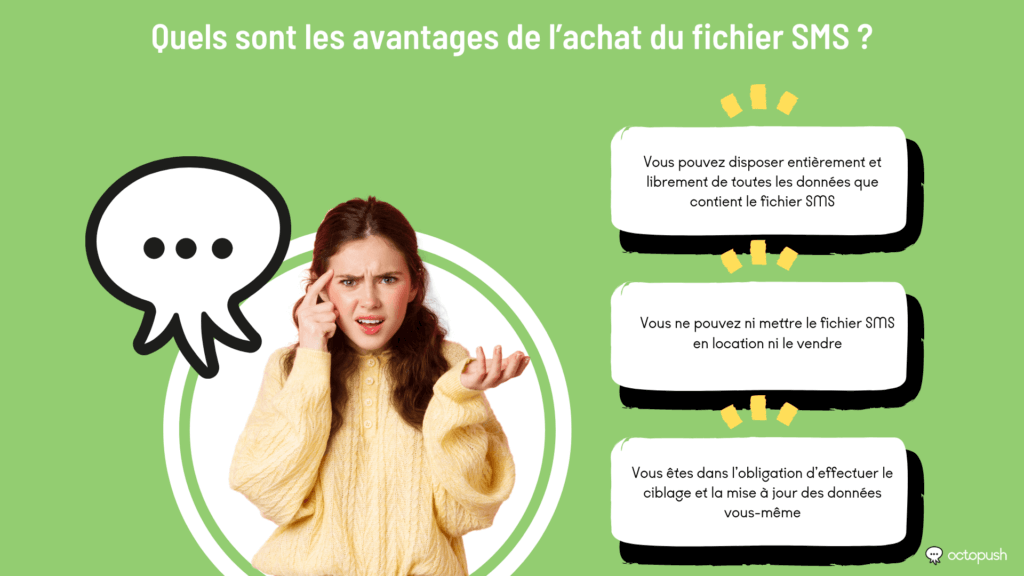 Quels sont les avantages de l’achat fichier SMS ?