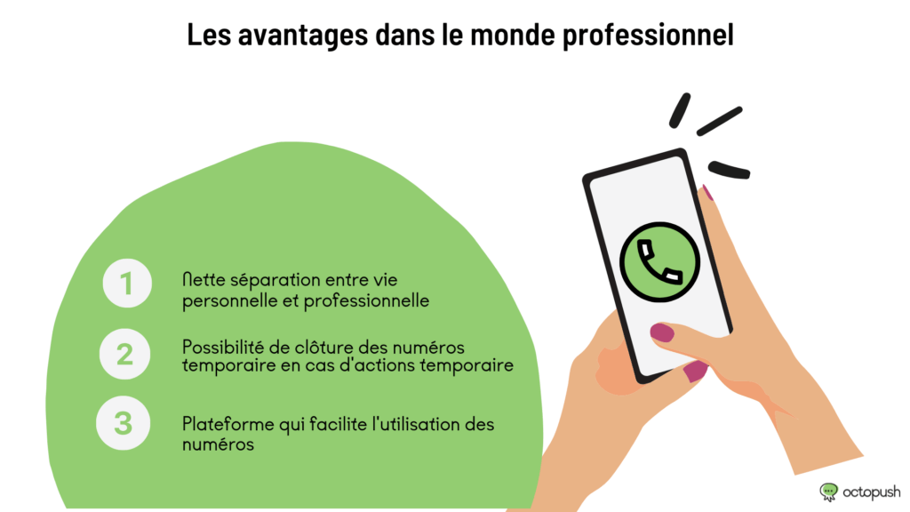 Les avantages dans le monde professionnel