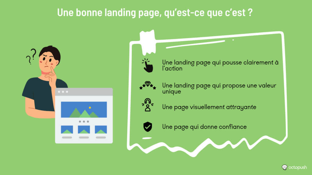 Une bonne landing page, qu’est-ce que c’est ?