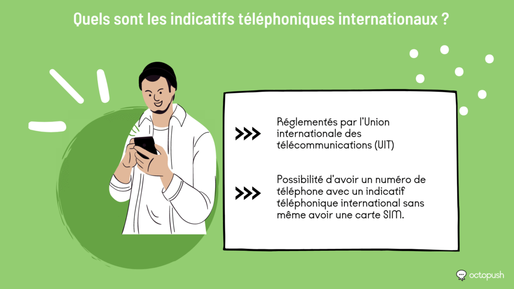 Quels sont les indicatifs téléphoniques internationaux ?