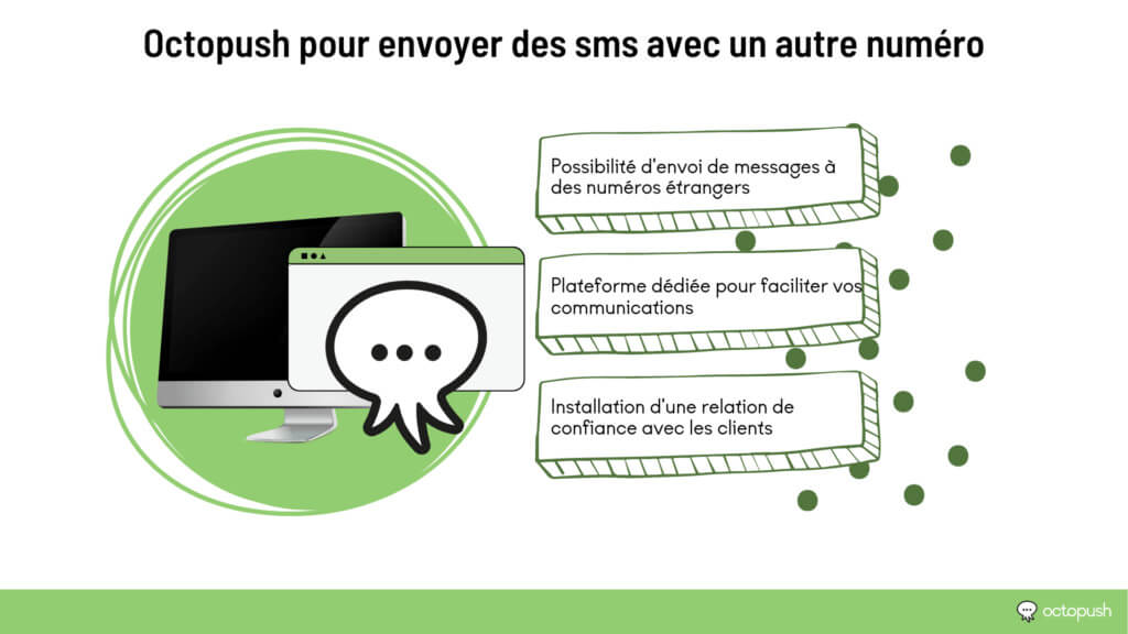 Octopush pour envoyer des SMS avec un autre numéro