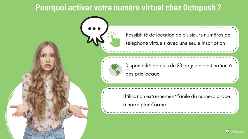 Pourquoi activer votre numéro virtuel chez Octopush ?