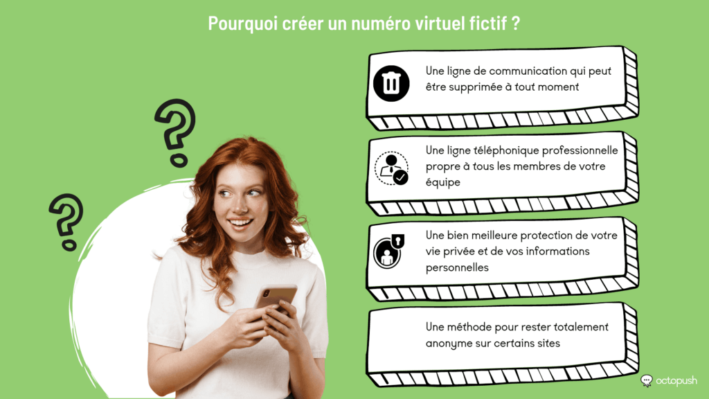 Pourquoi créer un numéro virtuel fictif ?