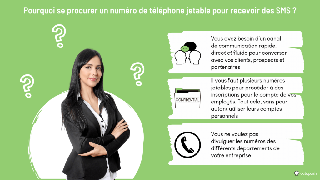 Pourquoi se procurer un numéro de téléphone jetable pour recevoir des SMS ?