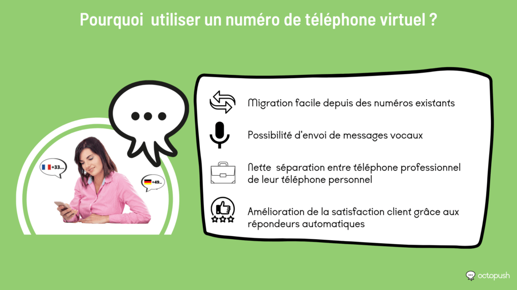 Pourquoi utiliser un numéro de téléphone virtuel ?