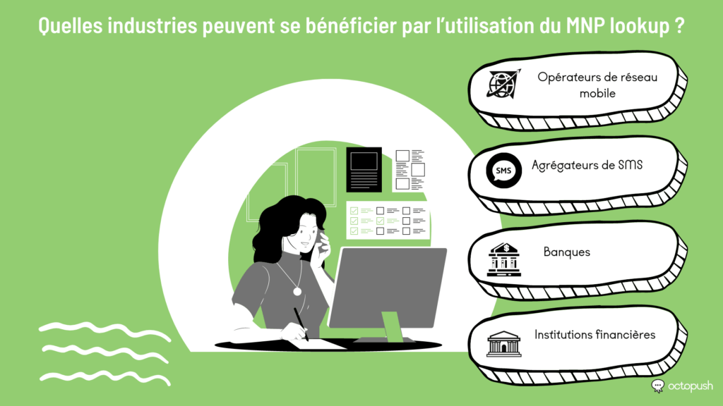 Quelles industries peuvent bénéficier de l’utilisation du MNP Lookup ?