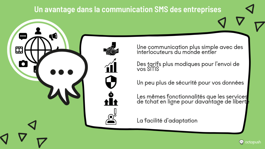 Un avantage dans la communication SMS des entreprises