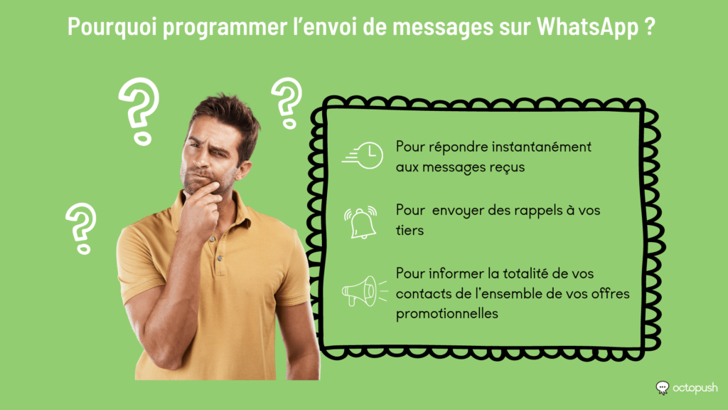 pourquoi programmer envoi messages whatsapp